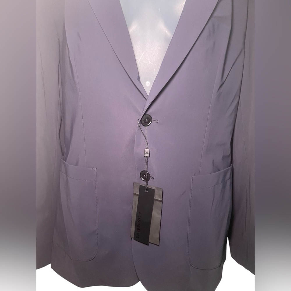 J.Lindeberg Men's Navy Hopper 4-Way Stretch Blazer 50R NWT - Picture 3 of 7